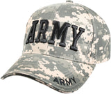 ACU Digital Camouflage - ARMY Deluxe Adjustable Cap with Black Lettering