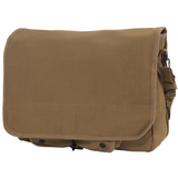 Earth Brown - Stone Washed Vintage Army Paratrooper Shoulder Bag