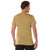 Brown Moisture Wicking Polyester Short Sleeve T-Shirt