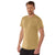 Brown Moisture Wicking Polyester Short Sleeve T-Shirt
