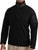 Black Fleece Quarter Zip Sweatshirt Lightweight Pullover Uniform Duty Top Warm Jacket