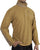 Coyote Brown Fleece Quarter Zip Sweatshirt Lightweight Pullover Uniform Duty Top Warm Jacket