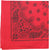 ARMYU Classic Trainmen Paisley Bandanas, Military Army Head Scarf Do-rag Cotton Bandanna Cover Biker Rags