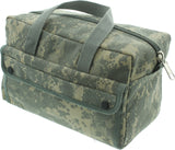 Heavy Duty Cotton Canvas Tool Bag - Military Field Carry Bag for Mechanics, Electricians, Plumbers & Handyman - General Purpose Supply Storage Bag