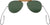 Green Lenses - US Air Force Style Aviator Suglasses with Case