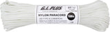 White - Military Grade 550 LB Tested Type III Paracord Rope 100' - Nylon USA Made