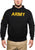 Black - Army Printed Pullover Hoodie