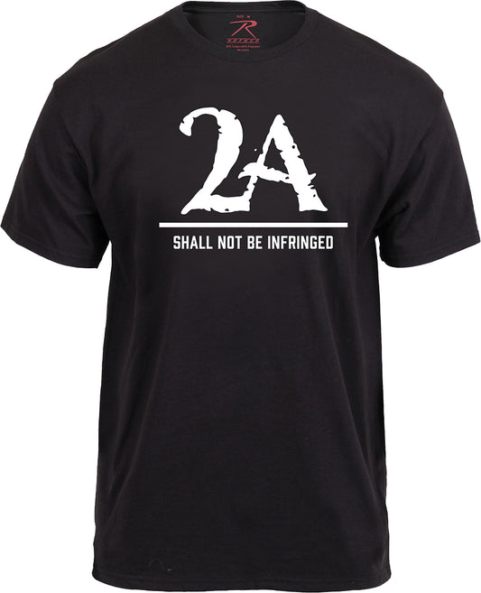 Black - Second Amendment 2A Shall Not Be Infringed T-Shirt