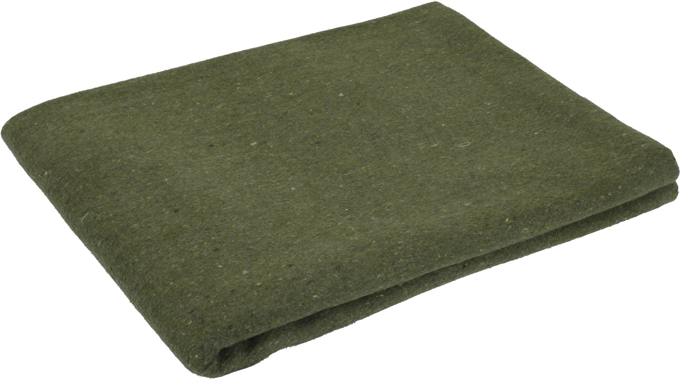 Olive Drab - Wool Rescue Survival Blanket 66