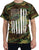 Woodland Camo - Camo US Flag T-Shirt