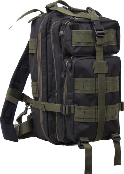 First Responder EMS EMT 200 Piece Trauma Kit Backpack - MOLLE Medium Transport Medical Pack (17" x 10" x 9")