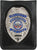 Black - Law Enforcement Neck ID Badge Holder