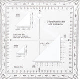 Coordinate Scale Protractor