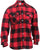 Red - Buffalo Plaid Lightweight Brawny Flannel Shirt