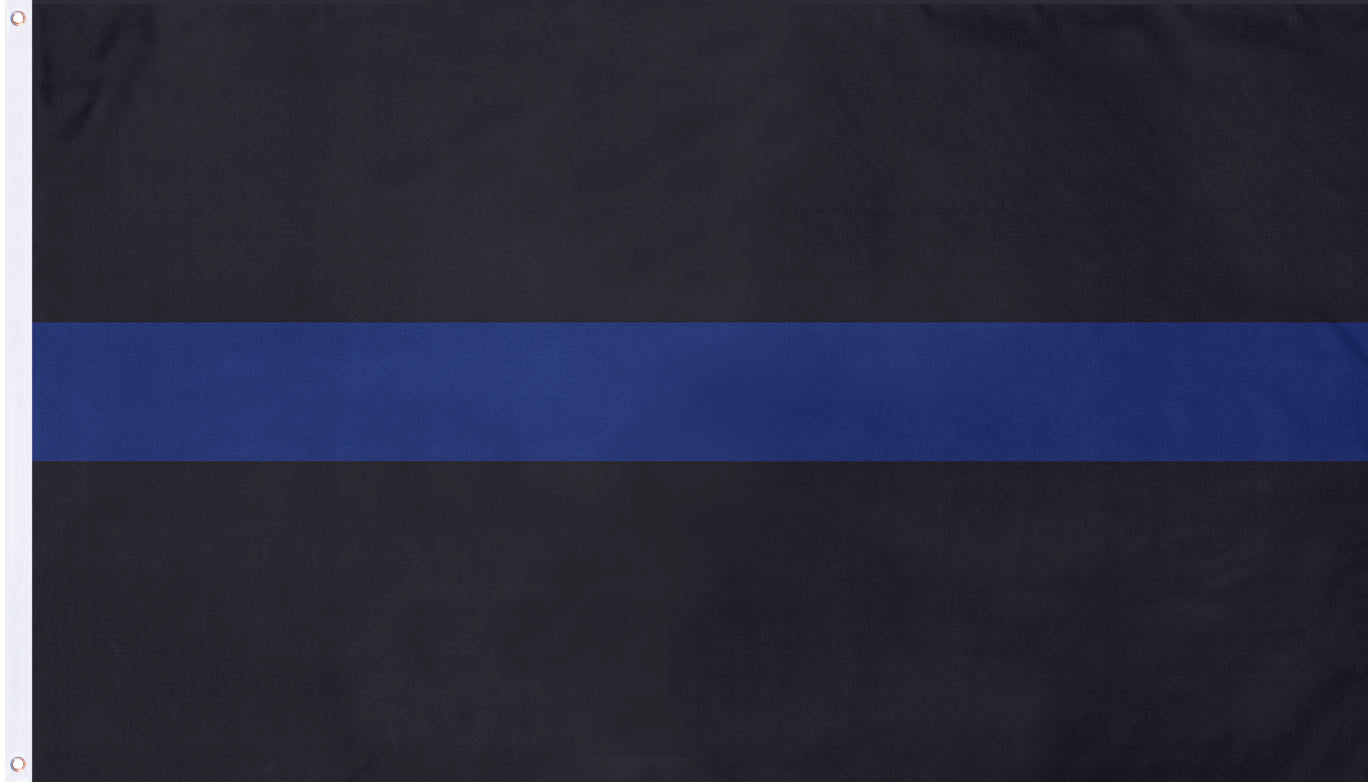 Thin Blue Line Flag