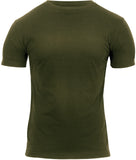 Olive Drab - Athletic Fit Solid Color Military T-Shirt