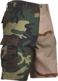 Woodland / Tri-Color Camo - Two-Tone Camo BDU Short