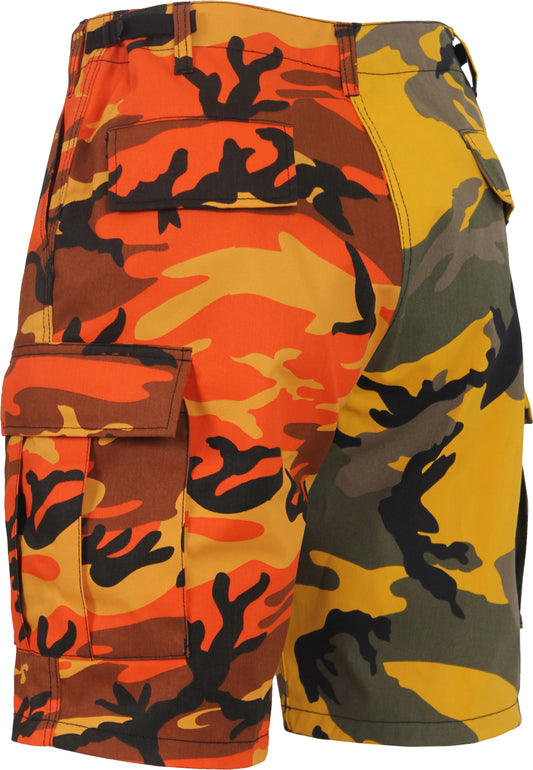 Stinger Yellow / Savage Orange Camo - Two-Tone Camo BDU Short