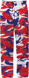 Red/White/Blue - Color Camo Tactical BDU Pants