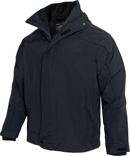 Midnight Navy Blue - All Weather 3-In-1 Jacket