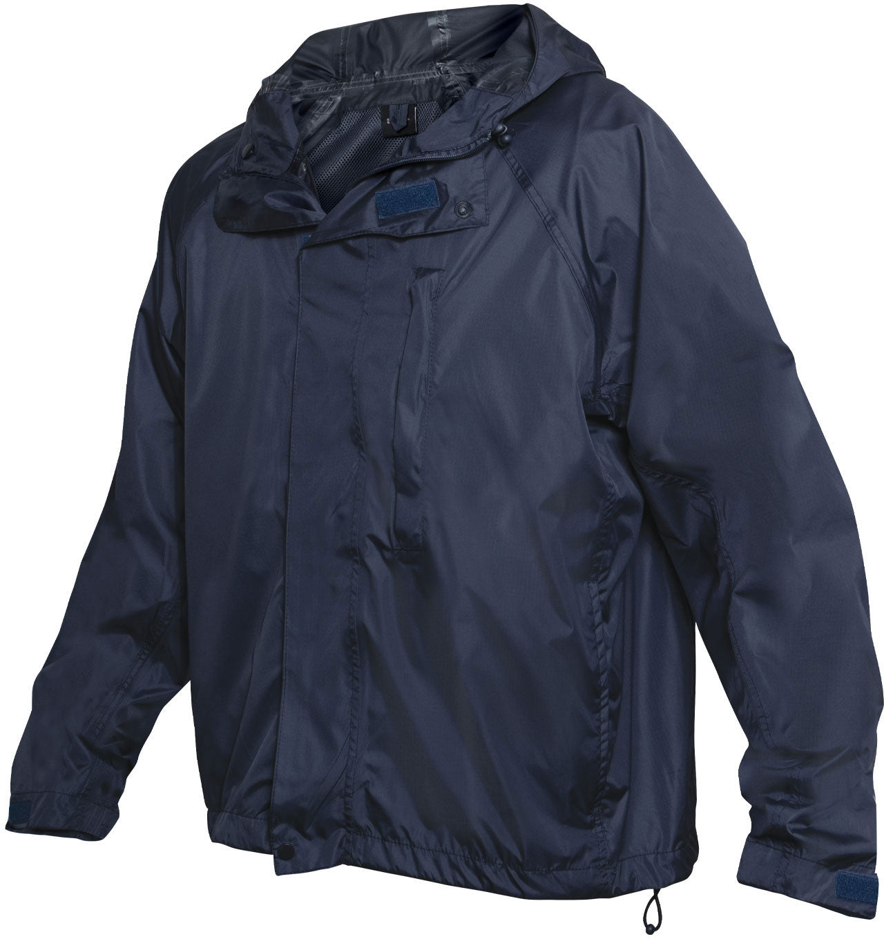 Navy Blue - Packable Rain Jacket