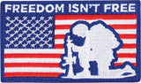 Freedom Isn't Free Patch With Hook Back