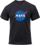 Black - NASA Space Logo T-Shirt Authentic Official Meatball Tee