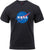 Black - NASA Space Logo T-Shirt Authentic Official Meatball Tee