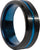 Tungsten Carbide Thin Blue Line Ring