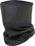 Olive Drab - Multi-Use Tactical Wrap with Shemagh Print