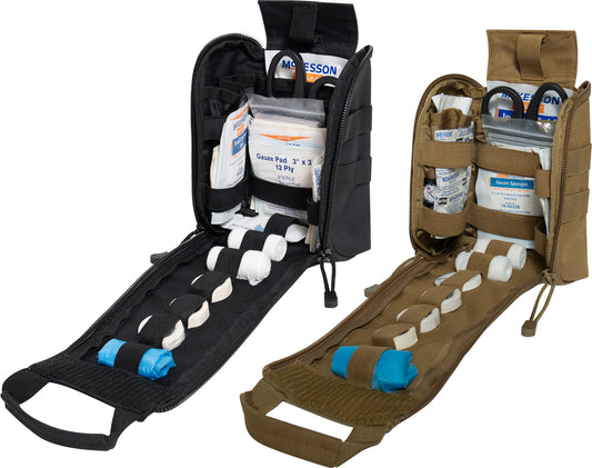 Fast Action MOLLE Medical Pouch Tactical EMT IFAK Tear Away First Aid Pouch Emergency Gear Bag