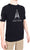 Mens Black Space Force Athletic Fit T-Shirt Athletic Short Sleeve Shirt