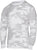 White Camo Long Sleeve Color Camo T-Shirt