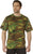 Woodland Camo - Tactical Short Sleeve T-Shirt, Poly/Cotton - Full Comfort Fit