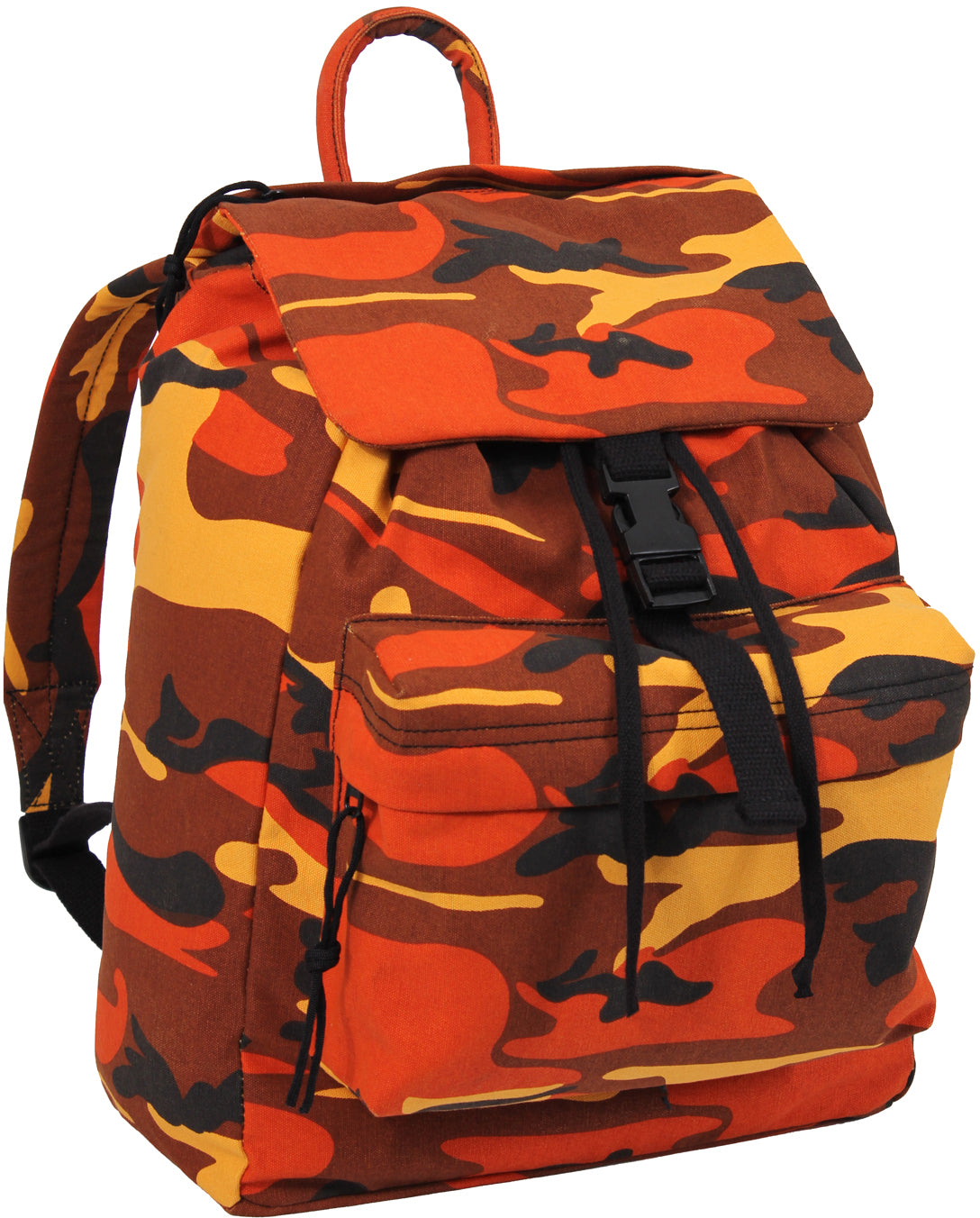 Savage Orange Camo - Canvas Daypack