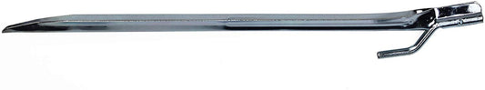 Metal Tent Stakes - 12 Inches (10 Pack)
