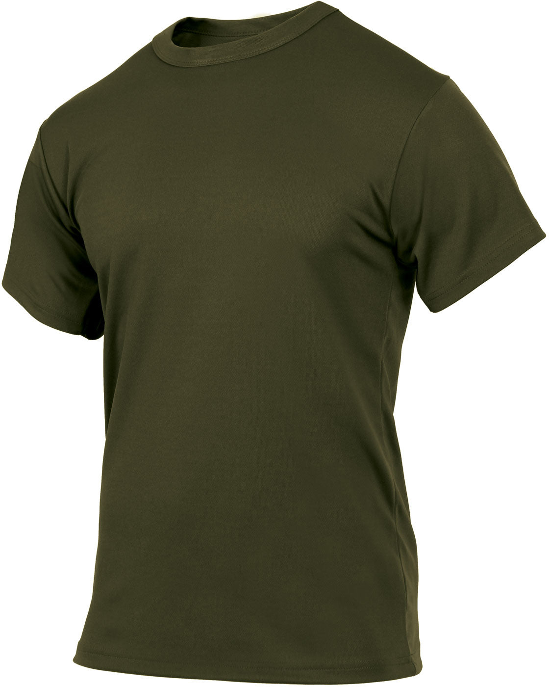 Olive Drab - Quick Dry Moisture Wicking T-Shirt