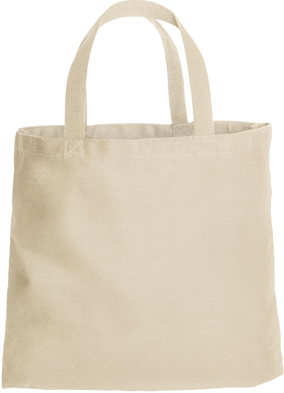 Natural - Canvas Camo And Solid Tote Bag