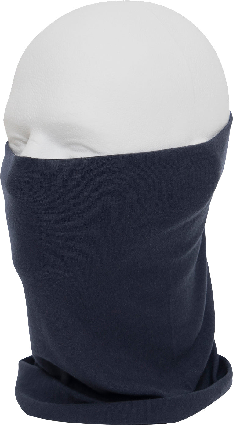 Midnight Navy Blue Multi-Use Neck Gaiter and Face Covering Tactical Wrap