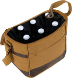 Coyote Brown - Canvas Insulated Cooler Bag