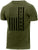 Olive Drab Veteran USA Flag T-Shirt