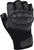 Black - Fingerless Cut Resistant Carbon Hard Knuckle Gloves