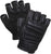 Black - Fingerless Padded Tactical Gloves