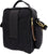 Black Canvas & Leather Travel Shoulder Bag