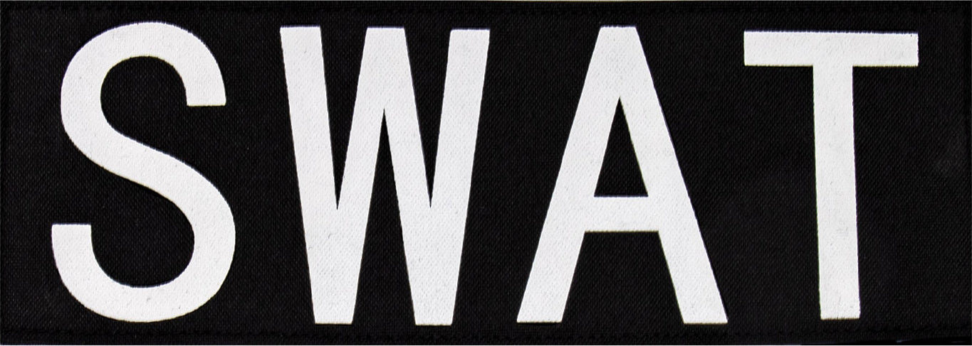 SWAT Patch With Hook Back - Galaxy Army Navy