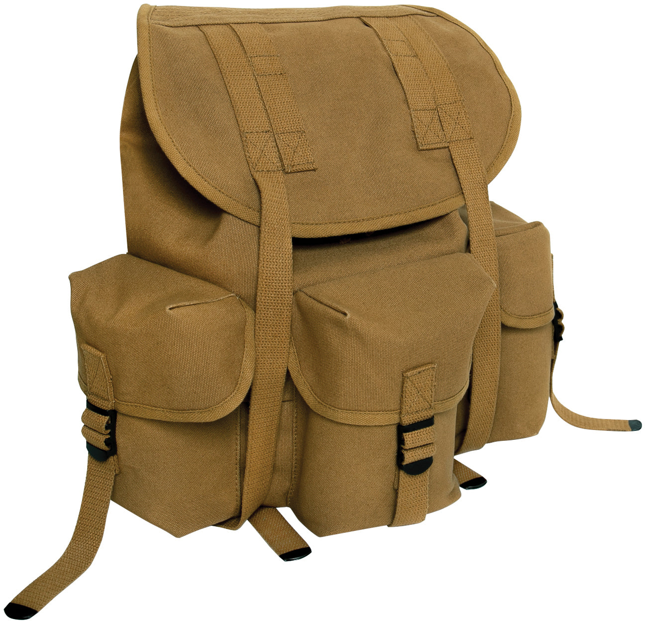 Coyote Brown Heavyweight Cotton Canvas Mini Alice Pack Backpack