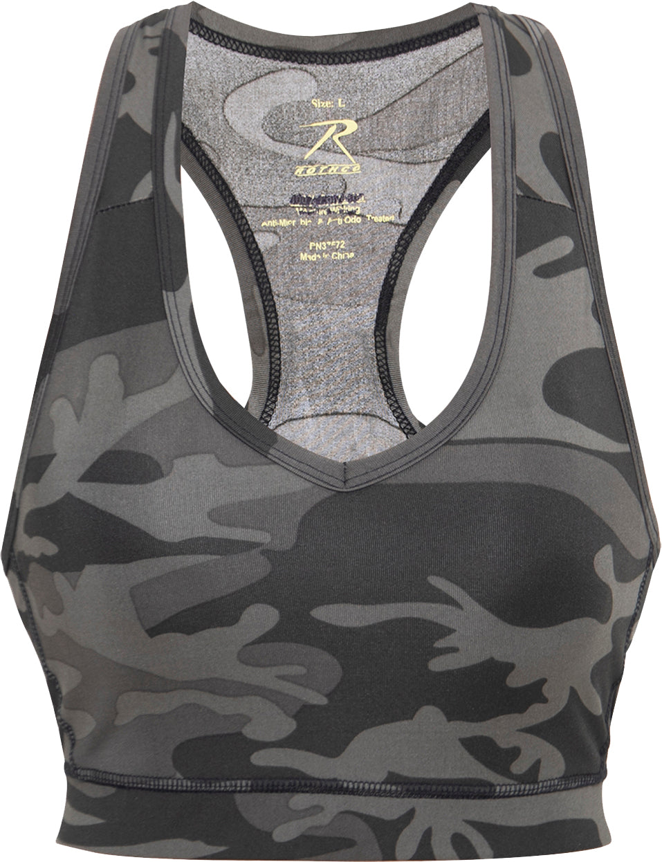 GOLDHAUS Womens Camo Sports Bra Athletic High Intensity Wire-Free Padded  Full Support (Camo, Small, s) at  Women's Clothing store