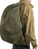 Olive Drab - Packable Laundry Bag Backpack