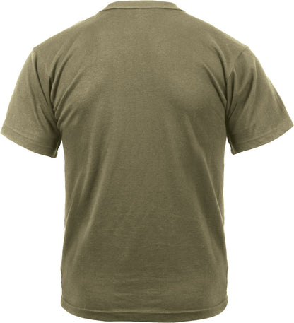 Coyote Brown Solid Color 100% Cotton T-Shirt