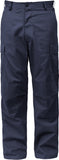 Navy Blue - Relaxed Fit Zipper Fly BDU Pants